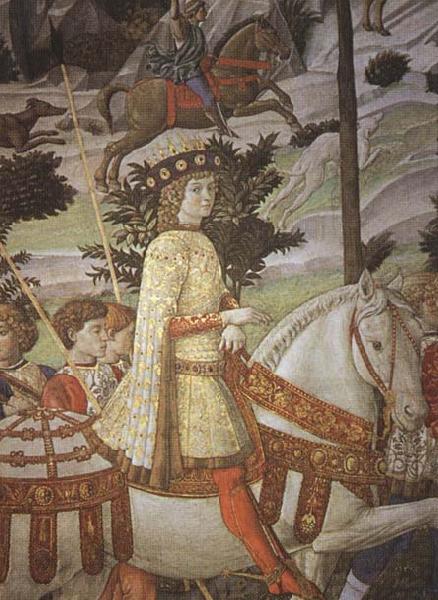 Sandro Botticelli Benozzo Gozzoli,Cavalcade of the Magi France oil painting art